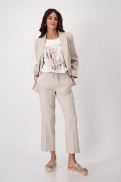 MONARI Брюки льняные 7/8