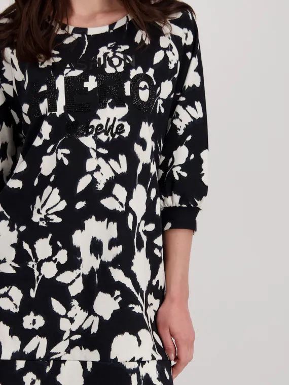 MONARI Толстовка с цветочным принтом