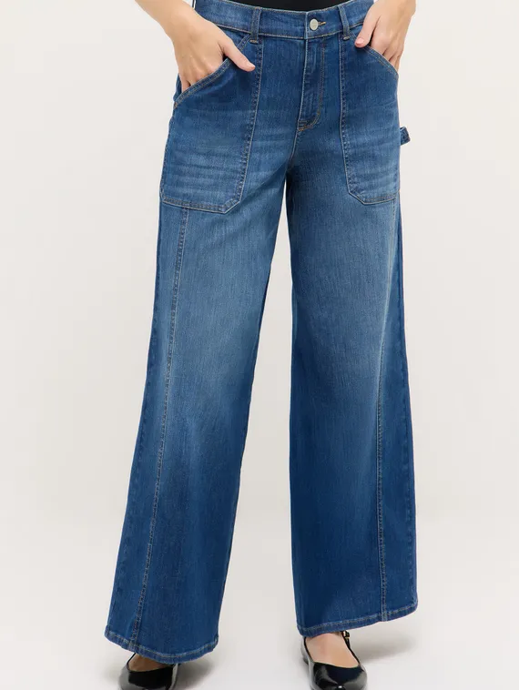 ANGELS Джинсы палаццо с карманами