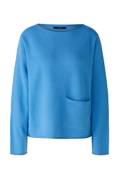 Oui Свитер бесшовный из смеси шерсти