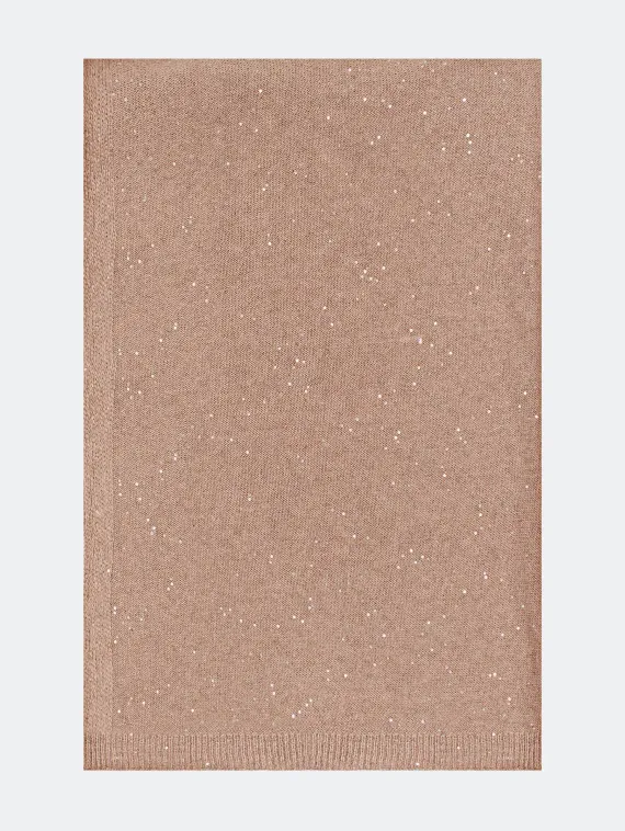 BULMER Вязаный шарф с деликатными пайетками