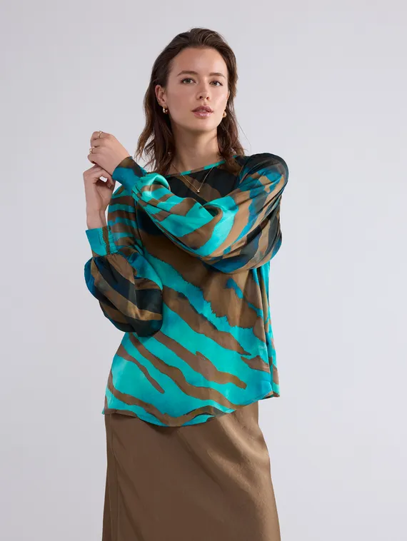 SUMMUM Блуза вискозная