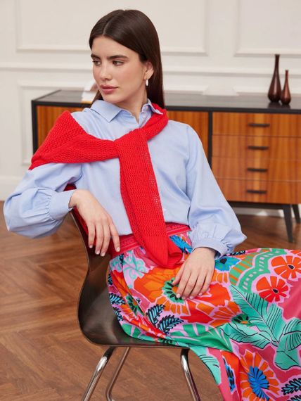 Elisa.and.me Юбка с цветочным принтом