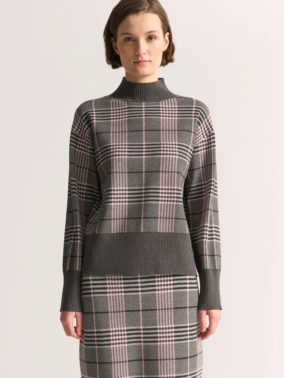 UNQ Юбка в клетку