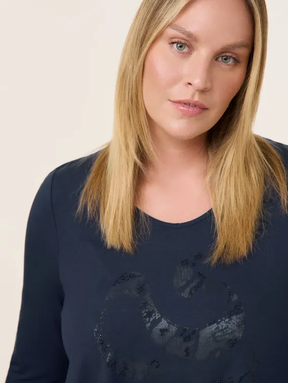 SAMOON Футболка с узором