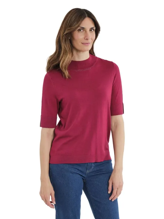 GERRY WEBER Джемпер женский с коротким рукавом