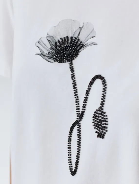 BULMER Футболка с бисером