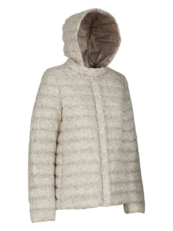 GEOX Пуховик стеганый расклешенный