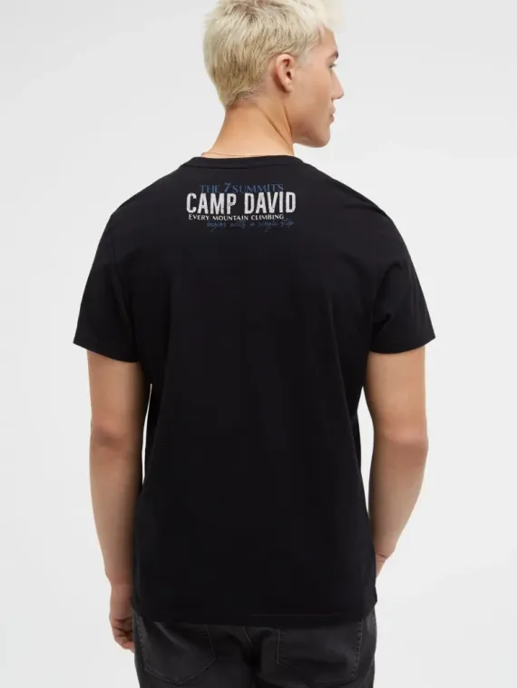 CAMP DAVID Футболка с надписью