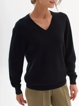 BULMER Пуловер с V- вырезом