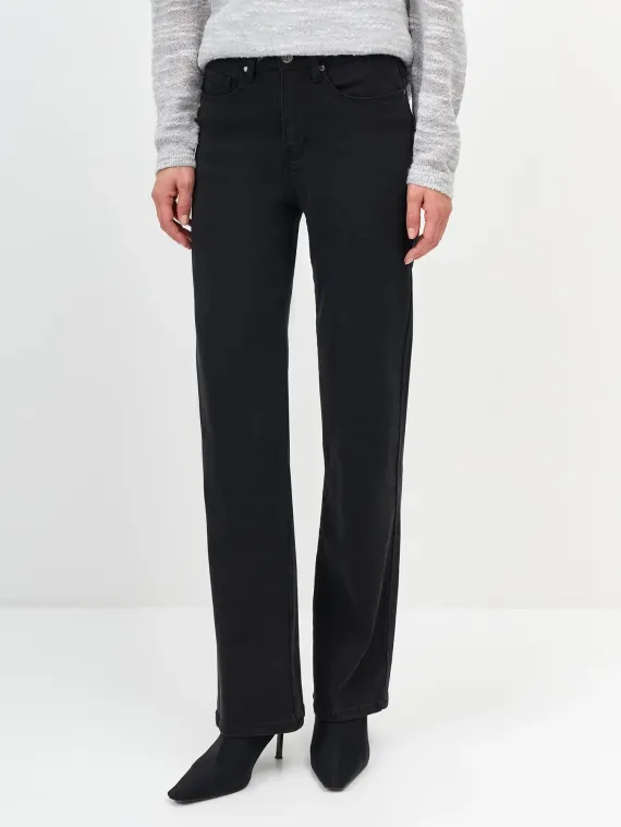 BULMER Прямые черные джинсы