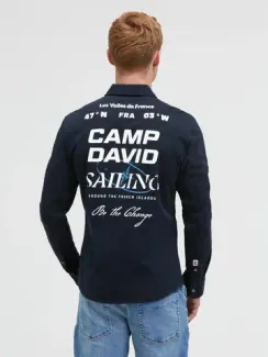 CAMP DAVID Рубашка трикотажная
