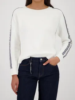 MONARI Джемпер с полосками на рукавах