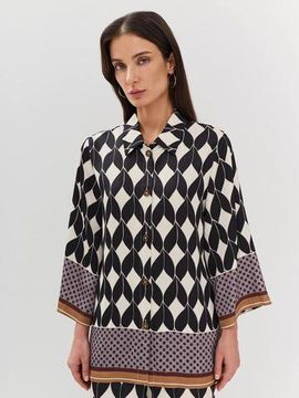 BULMER Блуза с графичным принтом