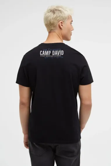 CAMP DAVID Футболка с надписью