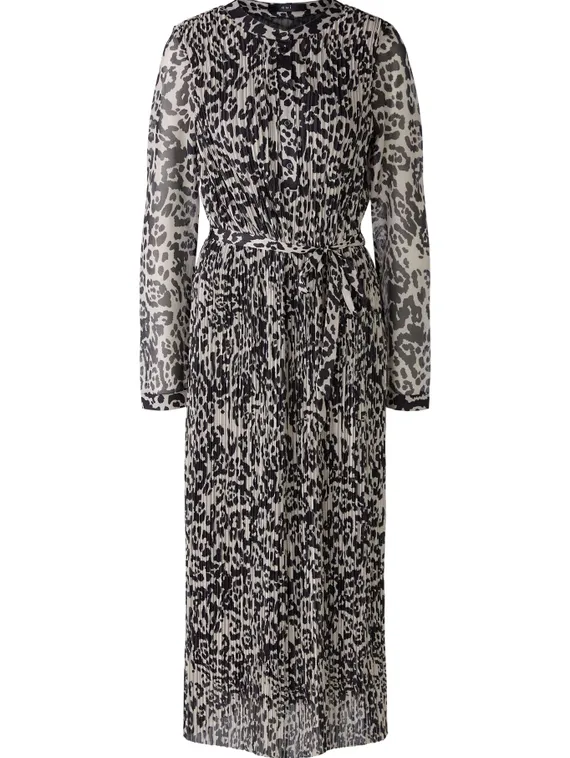 Oui Платье с принтом