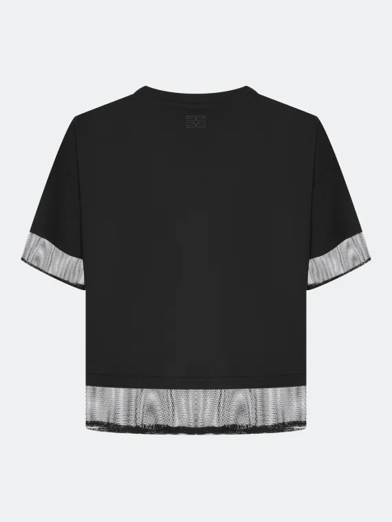 BULMER Джемпер с вставками из сетки