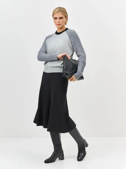 BULMER Джемпер в стиле колор-блок с шерстью