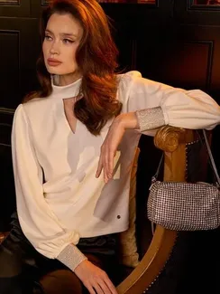 MONARI Блуза со стразами