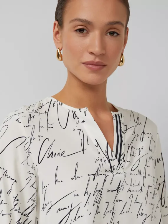 s.Oliver Блуза с V-образным вырезом