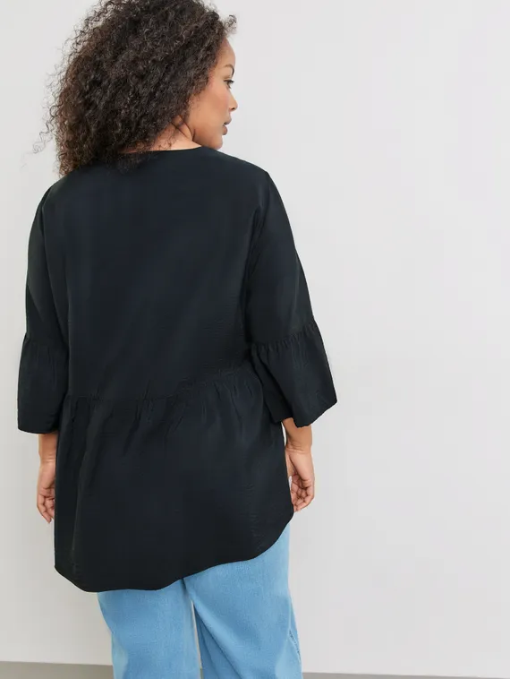 SAMOON Блуза расклешенная