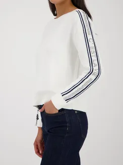 MONARI Джемпер с полосками на рукавах