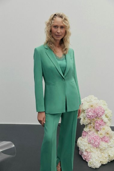 GERRY WEBER Брюки широкие с вытачками