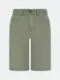 BULMER Оливковые джинсовые бермуды