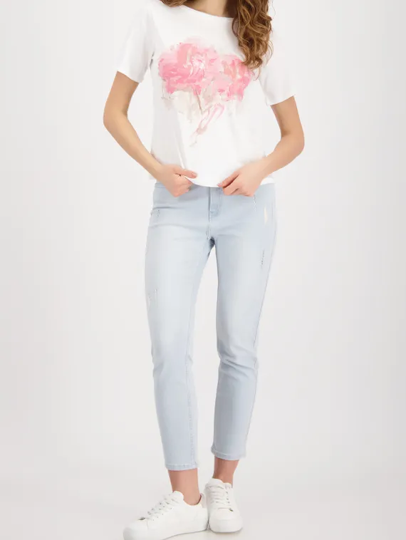 MONARI Футболка с размытым цветком