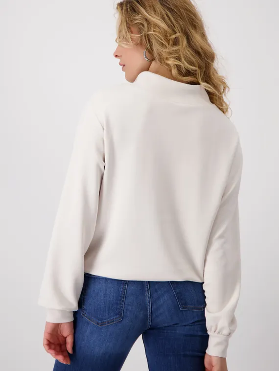 MONARI Толстовка с принтом со стразами