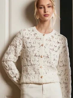 BULMER Ажурный кардиган