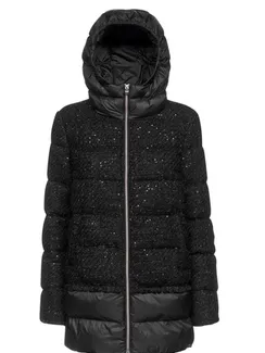 GEOX Куртка стеганая с люрексом