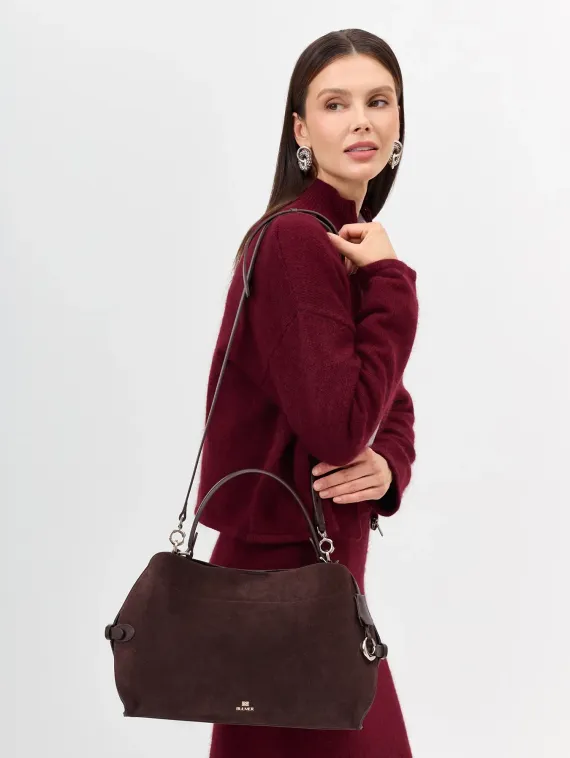 BULMER Кожаная сумка с косметичкой