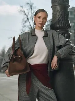 BULMER Бомбер в клетку