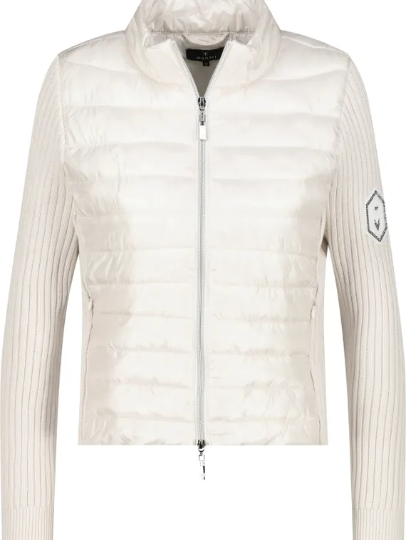 MONARI Стеганая куртка с вязаными рукавами