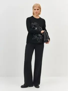 BULMER Свободные трикотажные брюки со стрелками