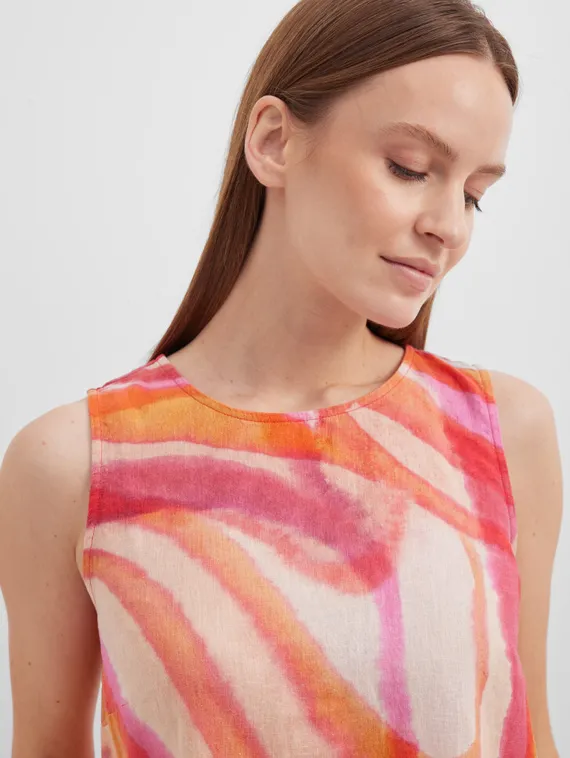 Elisa.and.me Топ с добавлением льна