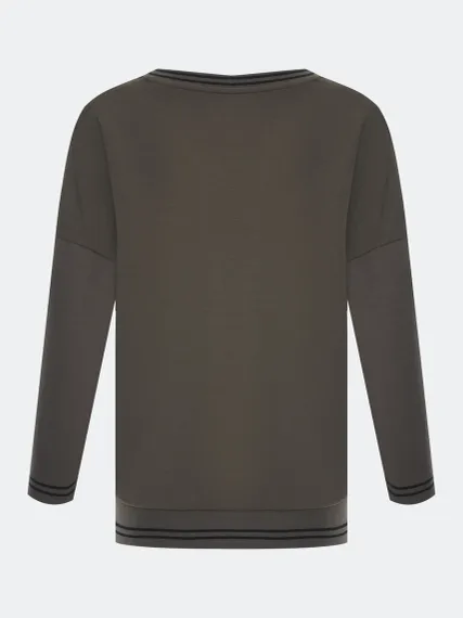 BULMER Свитшот с V-образным вырезом