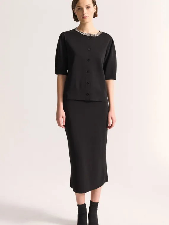 UNQ Юбка вязаная