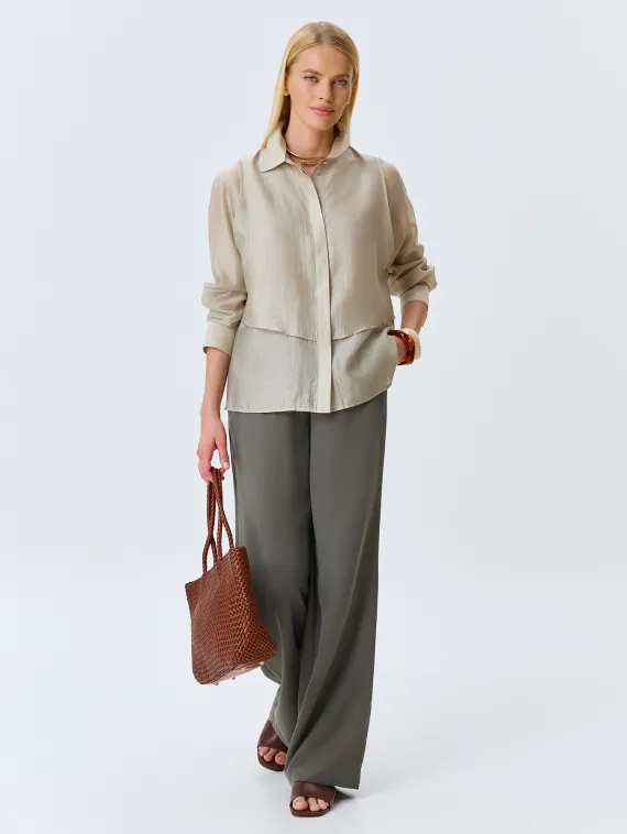 BULMER Блуза из смесового тенселя