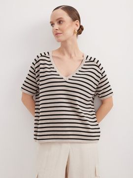 Elisa.and.me Пуловер с V-вырезом