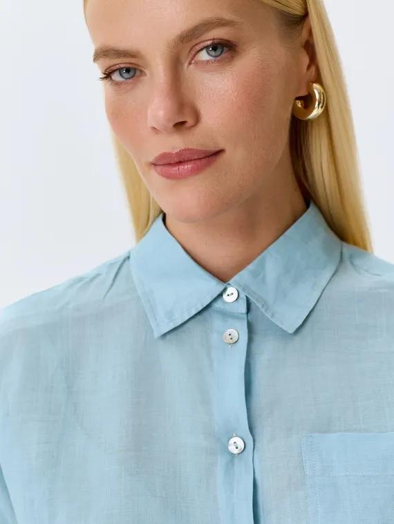 BULMER Яркая блуза из 100% рами