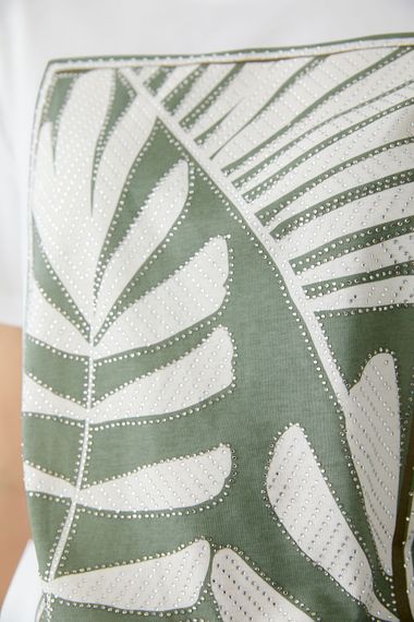 Oui Футболка со стразами