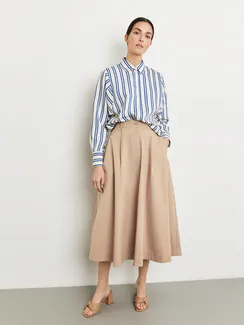 GERRY WEBER Юбка-миди хлопковая