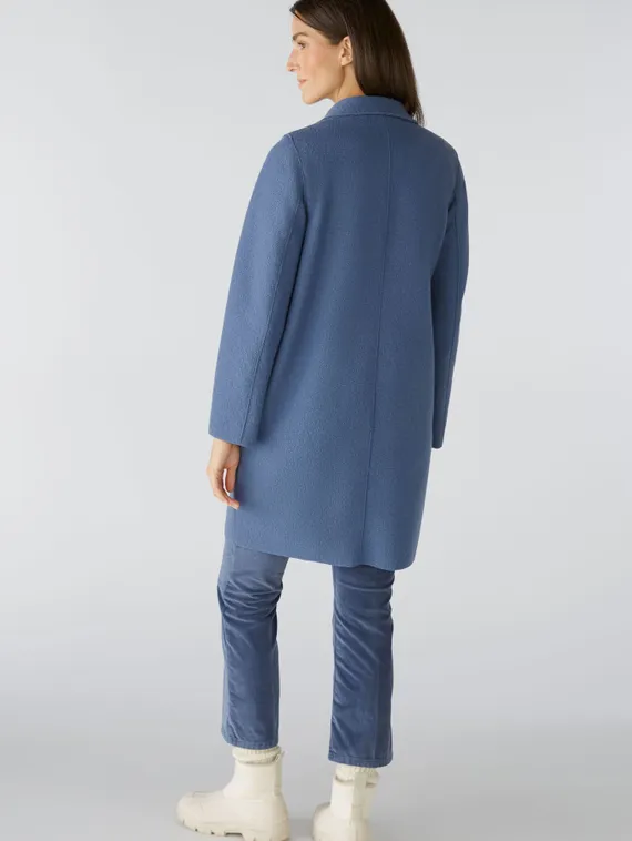 Oui Пальто из шерсти