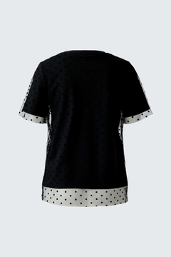 Oui Футболка с сеткой