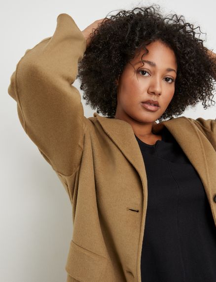 SAMOON Пальто шерстяное