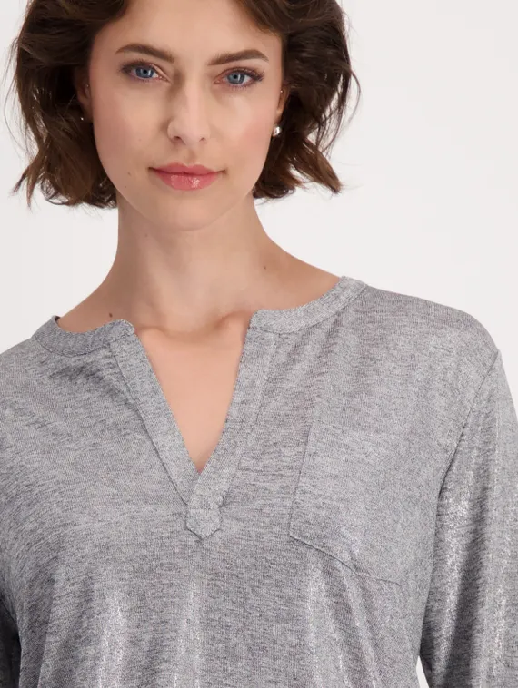 MONARI Блуза блестящая