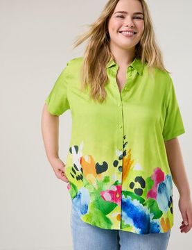 SAMOON Рубашка из вискозы