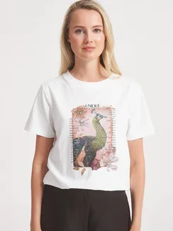 UNQ Футболка с принтом